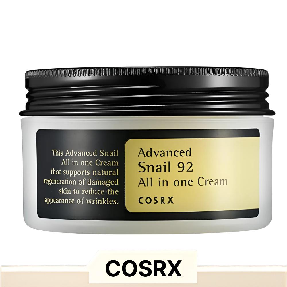 COSRX Advanced Snail 92 Cream – Snail Filtrate All-in-One Moisturizer