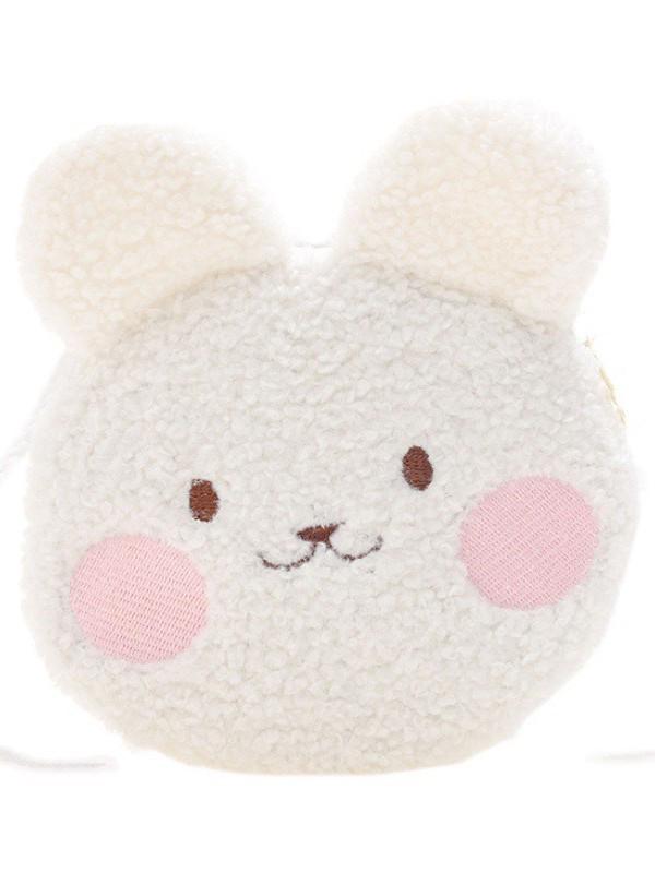 2025 Autumn/Winter Plush Kids' Cartoon Shoulder Bag, Cute Crossbody Furry Accessory for Boys and Girls