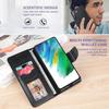Coque de protection - BOOLING - pour Samsung Galaxy S21 FE - Noir - Synthécuir - Antichoc Souple