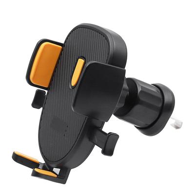 Premium Air Vent Car Phone Holder - 360° Rotation with Anti-Slip Silicone Grip for All Smartphones 4-7