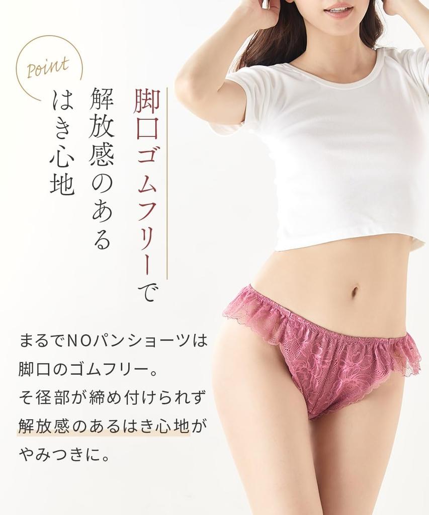 Nissen Regular Like No Full Lace Fundoshi Shorts Navy Cherry Sizes Women's Shorts, Pants, (2-Pack), + Pink, LL-3L