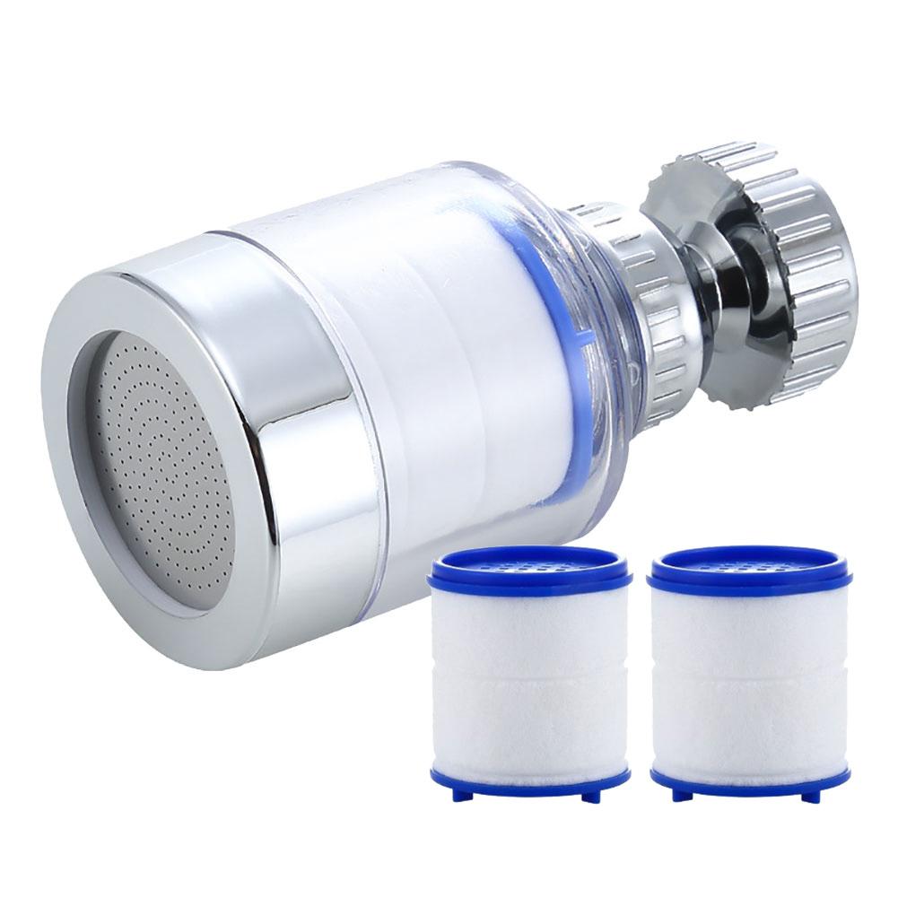 Faucet Purifier 360°Rotating Faucet Filter Kitchen Chlorine Removal Tap Aerator Anti-splash Bathroom Water Saving Tap Nozzle