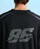 Leijibi Hydro Mesh Performance Oversized M Rash Guard Short Sleeve Jersey Black 2
