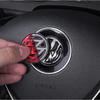 qwe3For VOLKSWAGEN VW Car Interior Steering Wheel Emblem Badge Stickers Accessories For Volkswagen GTI R-Line R Polo T5 Golf Passat