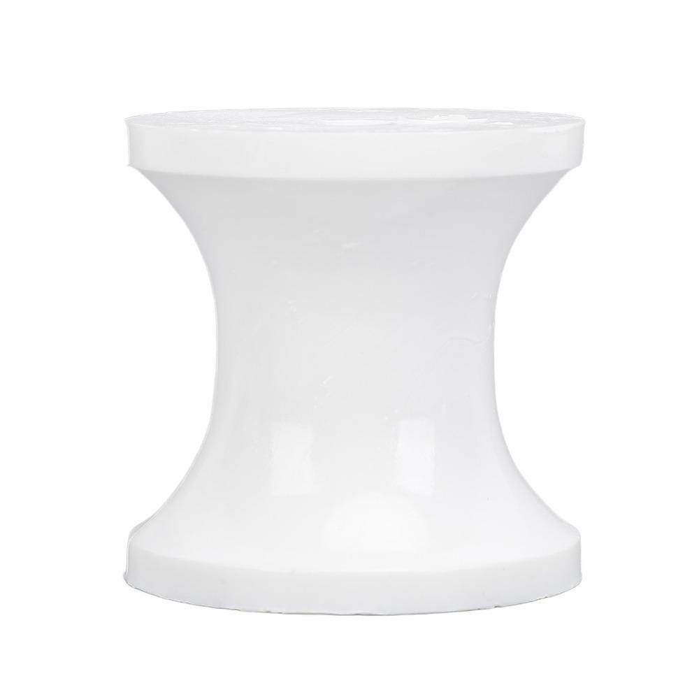 White Bow Stop Roller 51mm Length Nylon Roller Boat Trailer Roller Boat Trailers