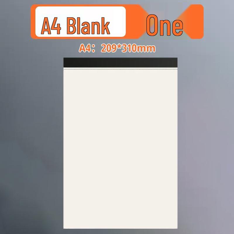 Tearable A5/B5 Thick Notebook: Lined, Sticky Notes, Blank, Grid for Business & Drafts