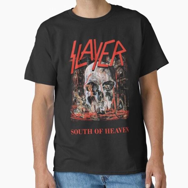 South Of Heaven Slayer Classic Tshirt Tshirt Made In Usaus Size S2xl