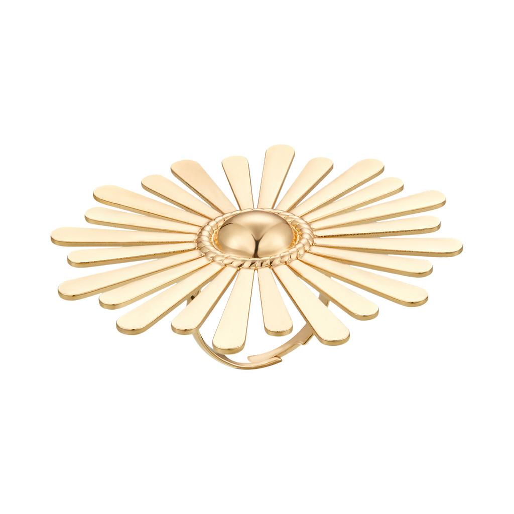 Eyecatching Sunflower Gold Jewelry Collection Featuring Necklace Bracelet Ring Earrings And