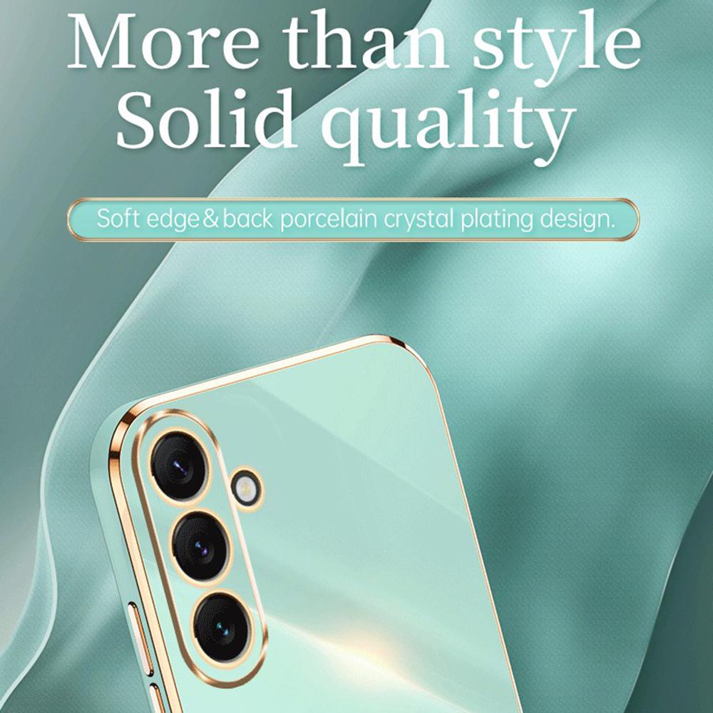 XINLI Protective Back Cover for Samsung Galaxy A54 5G,Electroplating TPU Scratch-resistant Phone Case