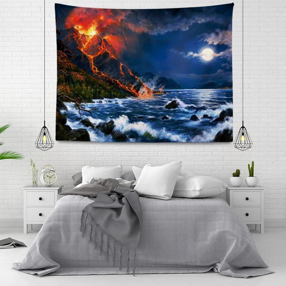 Outdoor Landscape Decorative Tapestry Home Wall Living Room Office Decorative Tapestry