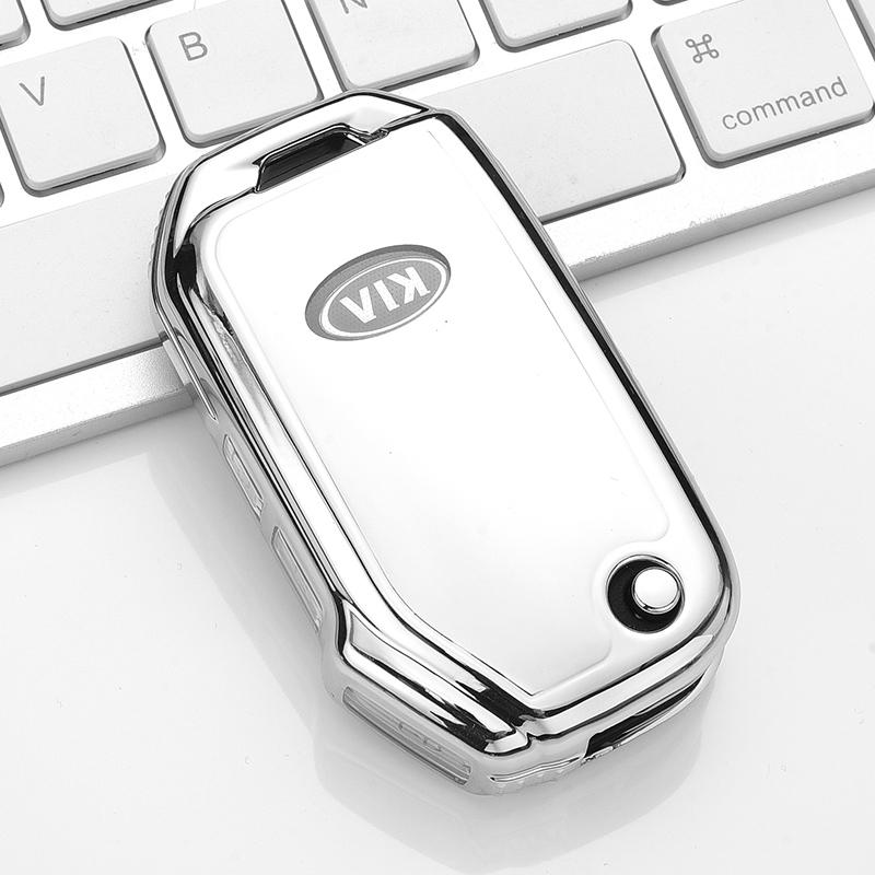 AABFQ1 Soft TPU Car Remote Key Case Cover Protective Shell Fob For KIA Sportage R GT Stinger GT Sorento Ceed CD Cerato Forte 2018 2019