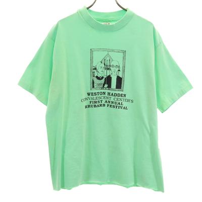 Anbil 90s Made In USA Old Short Sleeve T-shirt F Green Men's Used