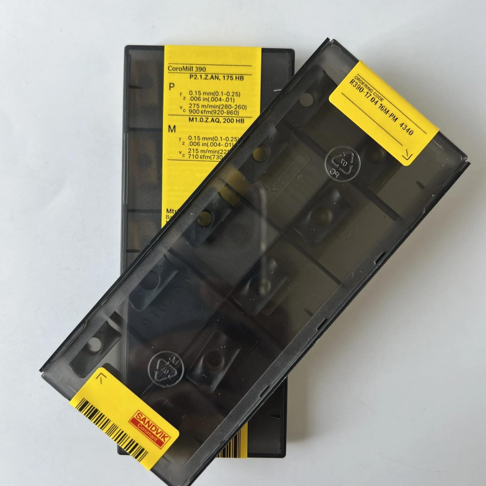 

Original Sandvik / R390-170416M-PM 4340 /CNC lathe carbide blade tool 10 Pcs