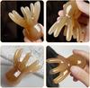 Resin Octopus Scalp Massager Comb Head Meridian Scrap Portable Body Massager for Anti Fatigue Deep Relax Stress SPA Gua Sha Tool
