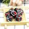 DND Metal Dice Set D&D Metal DND Dice for Dungeons and Dragons RPG Games-Vampire
