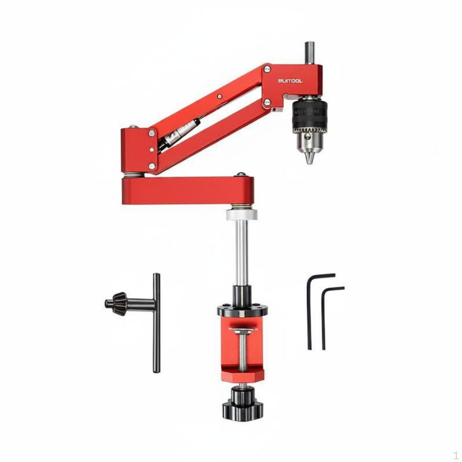 Vertical Horizontal Tapping Stand Ensures 90
