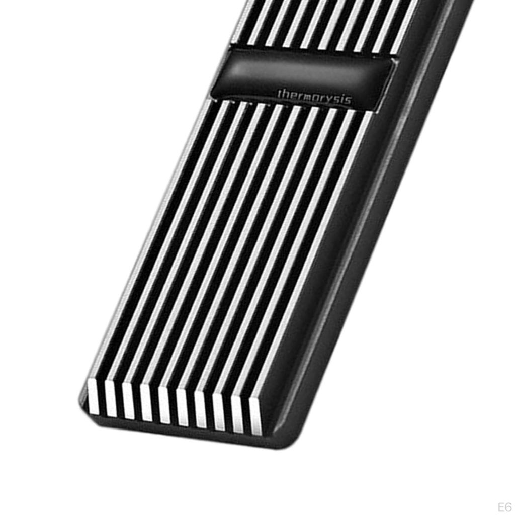 M.2 .2 2280 Aluminum Cooler Portable with Thermal Silicone for Laptop Computer