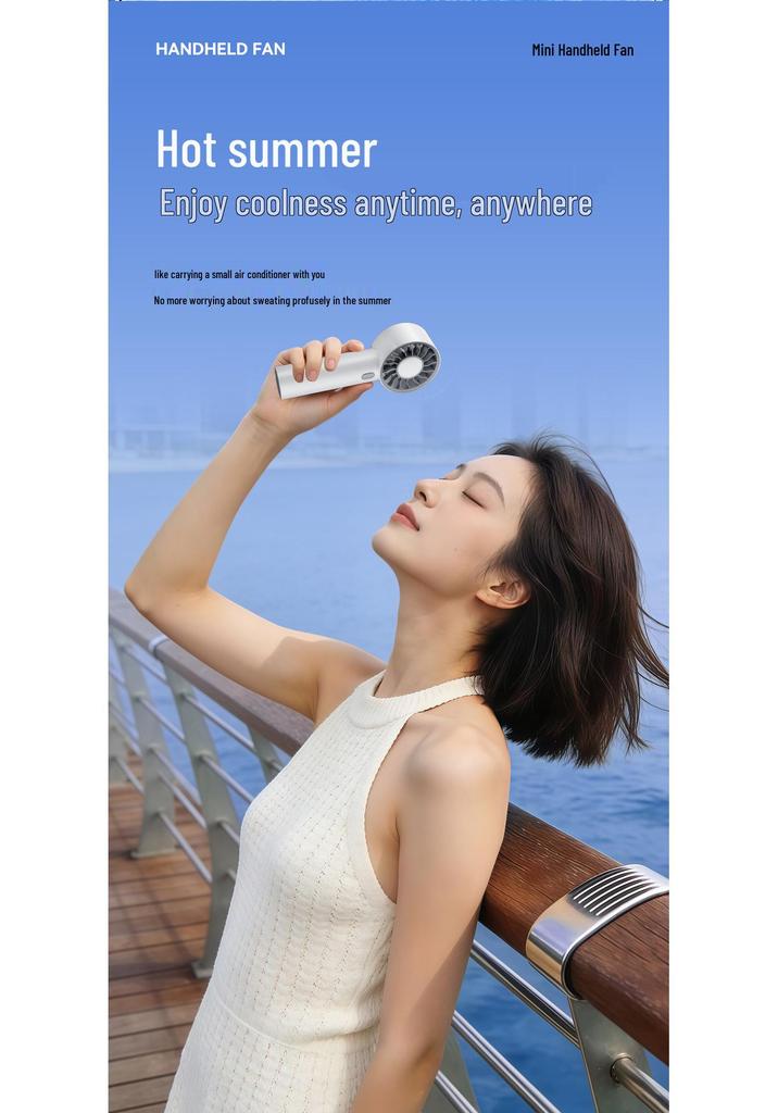 Sumi Portable Silent USB Fan – Handheld, Desktop, Outdoor