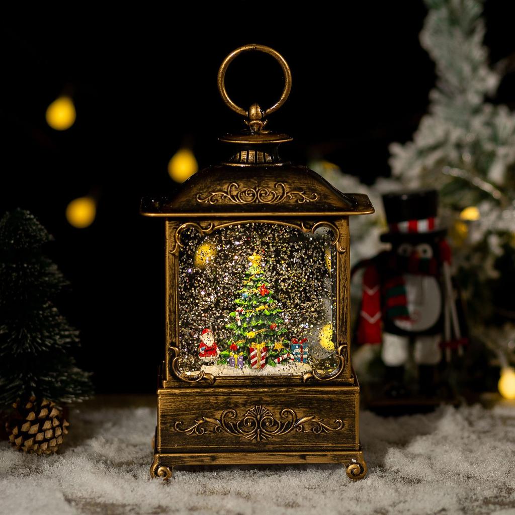 Christmas decorations, ornaments, wind lights, Christmas crystal lights, music box, children's birthday, Christmas gifts