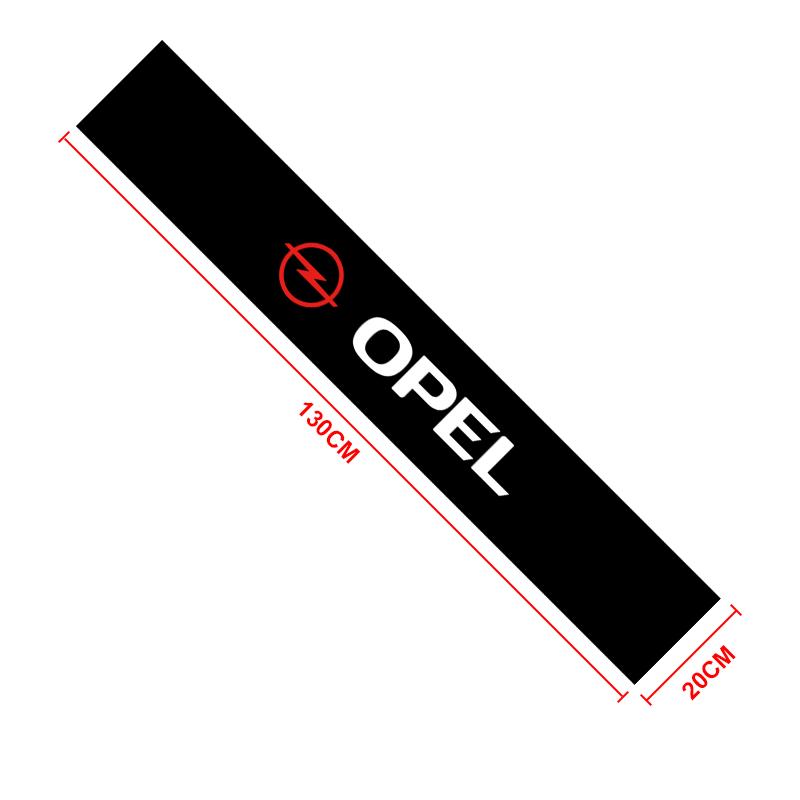 Car Front Windshield Stickers Front and Rear Decorative Emblem For Opel Insignia Astra Antara Meriva Zafira H G Corsa