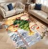 Cartoon Baby Chick Carpet Spring Animal Rug for Living Room Kids Bedroom Floor Mat Cute Poultry Decor Nursery Room Accent