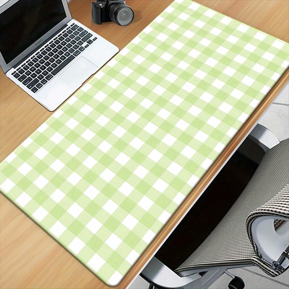 Large Grid Pattern Gaming Mouse Pad NonSlip Extended Xxl Desk Mat For Pc Gamer Office Keyboard Use