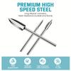 5Pcs Wood Carving Engraving Drill Accessories Drill Bits Wooden Crafts Grinding Woodworking Tools with 1/8 Shank Rotating Tools