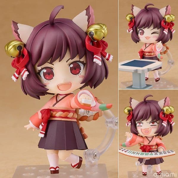 [USED] Nendoroid Ichihime (from Mahjong Tama) - Good Smile Company Official Product with Bonus Item