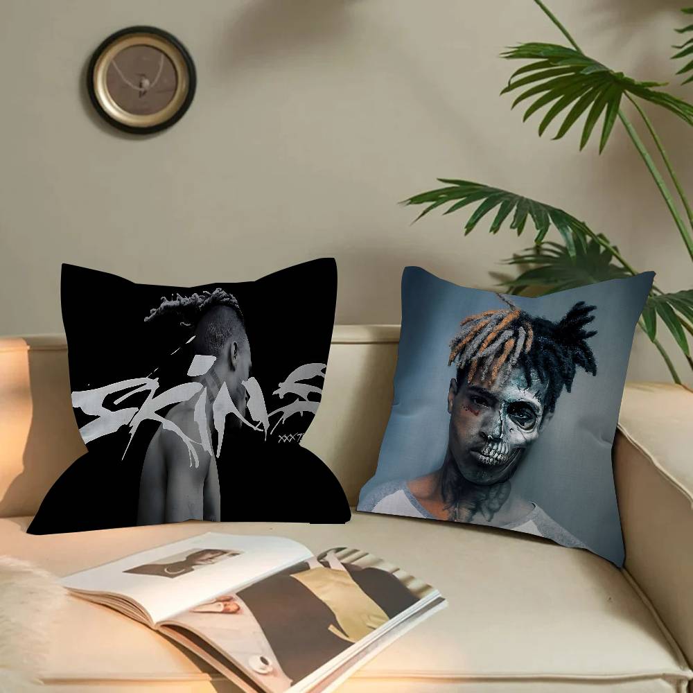 Rapper Music Xxx-Tentacion Personalized Pillow Dust Cover Bedroom Kids Party Decoration Pillowcase Birthday Children Gift