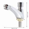 Automatic Shut Off Water Tap Alloy Basin Sink Tap Commercial Grade Faucet  Factory