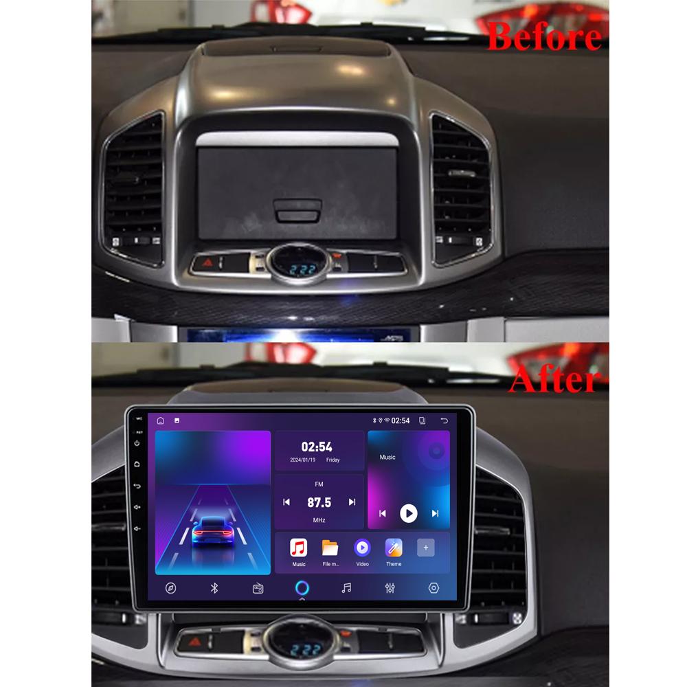 Android Car-Play Car Radio For Chevrolet Captiva 2011-2016 Multimedia Player Head Unit Stereo GPS Navigation BT WIFI,2+64GB