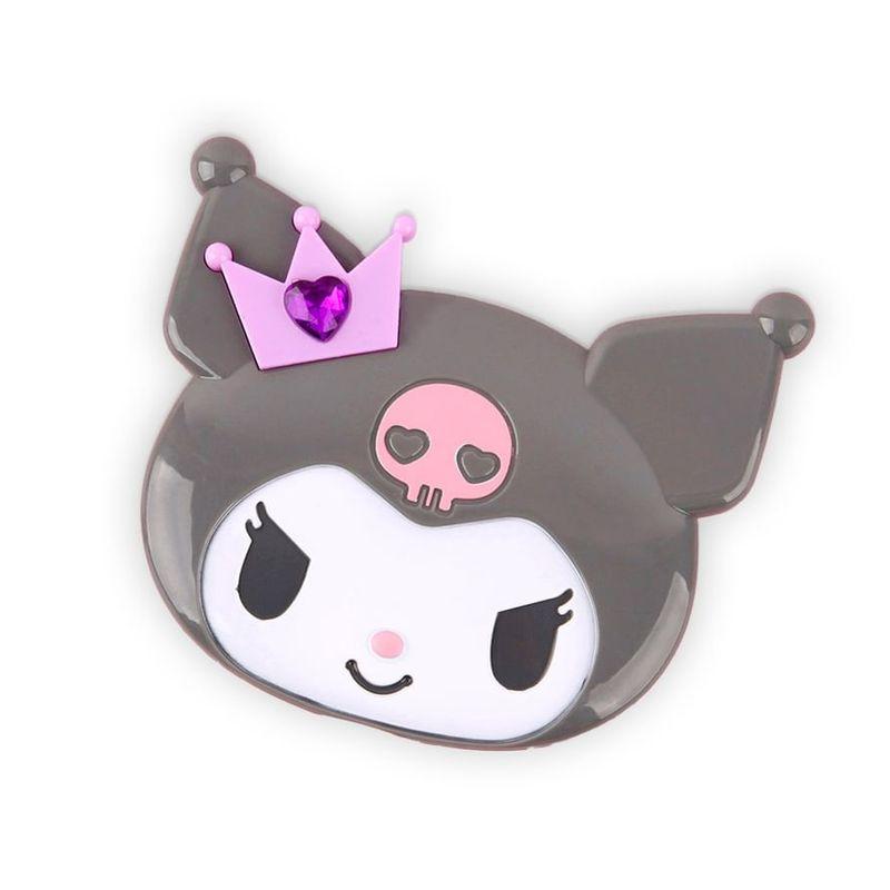 Kokoa - Sanrio Kuromi Face Mirror & Comb Set