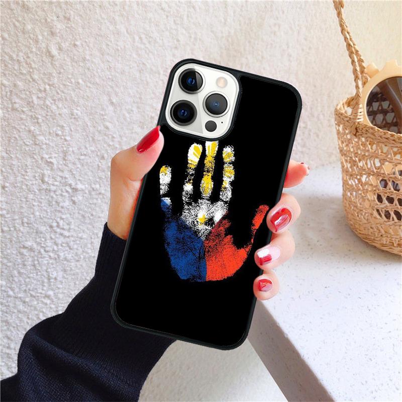 Philippines Flag Phone Case for iPhone 17 Air 16 15 14 12 13 PLUS 11 PRO MAX Back Cover Fundas Shell
