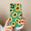 Für Samsung M22 M32 Hülle Bemalte Blumen Upgrade Flüssigsilikon Linsenschutz Handy Rückseite Für Galaxy M 32 M 22 Fundas