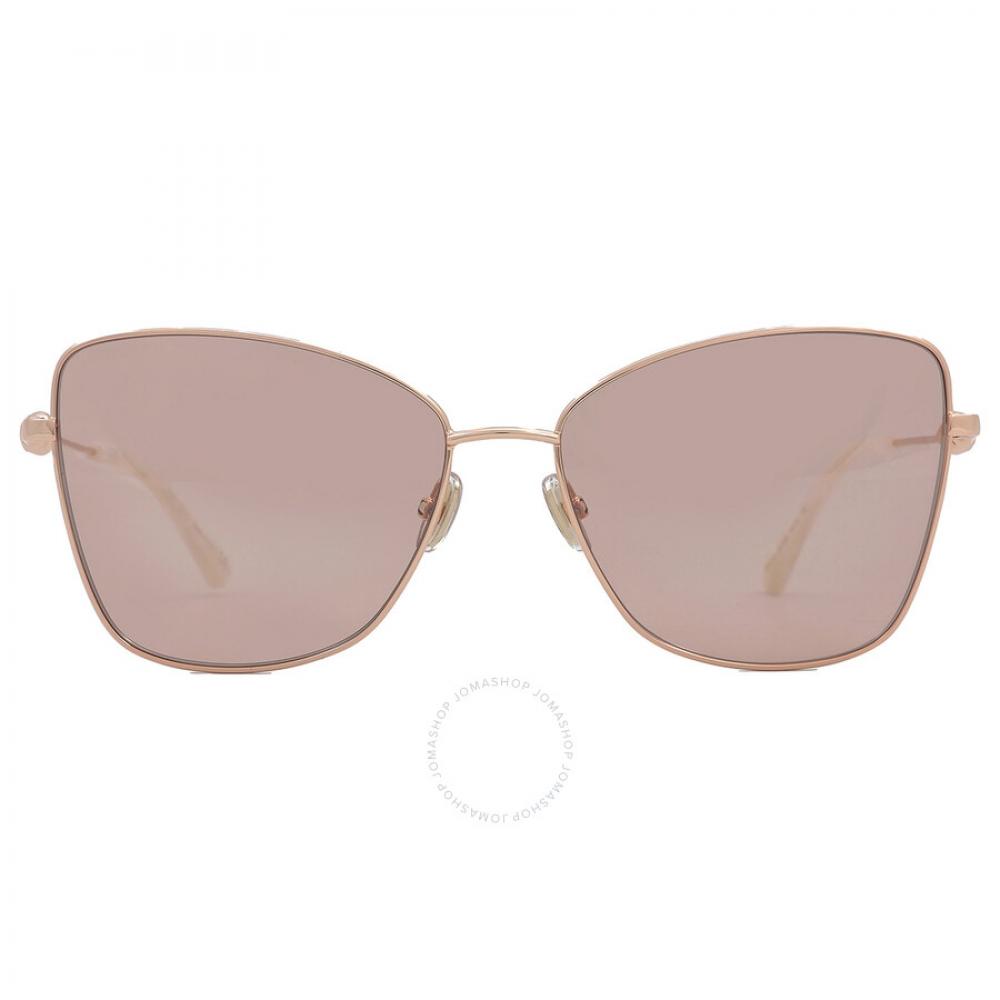

Jimmy Choo Розовые женские солнцезащитные очки Flash Butterfly TESO S 0DDB 2S 59