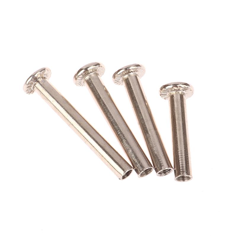 4Sets Stainless Steel Luggage Screws, Luggage Accessories Luggage Wheels Bolts Rivets 6*30-45Mm