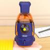 Portable Desktop Dust Cleaner Cartoon Rocket Vacuum Cleaner Multi-Functional Desktop Cleaning Too For Removing Debris Paper