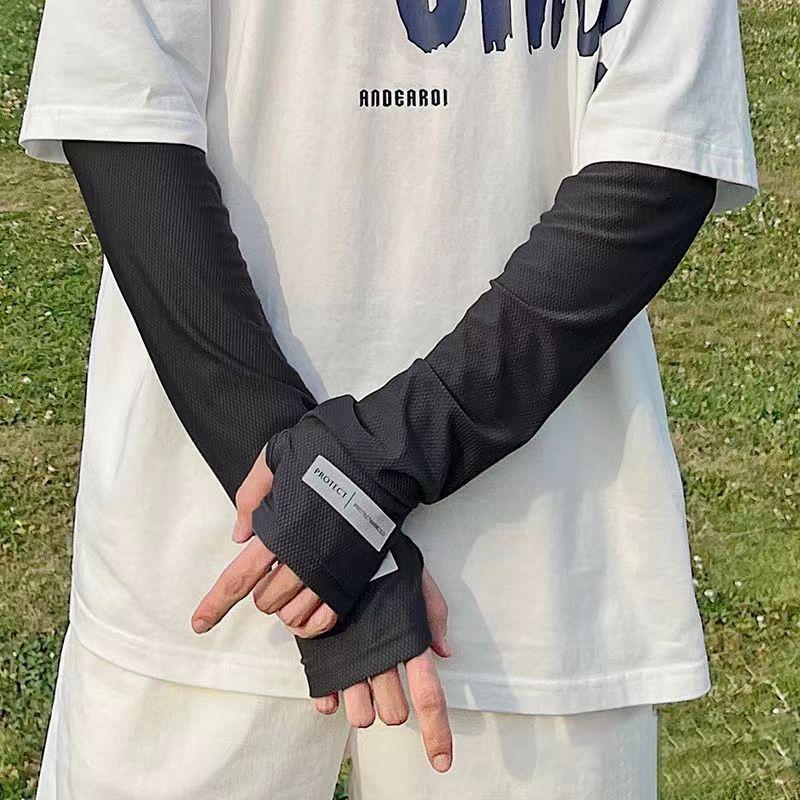 Velké ledové rukávy pro ženy na řízení, letní venkovní rukávy s ochranou proti slunci