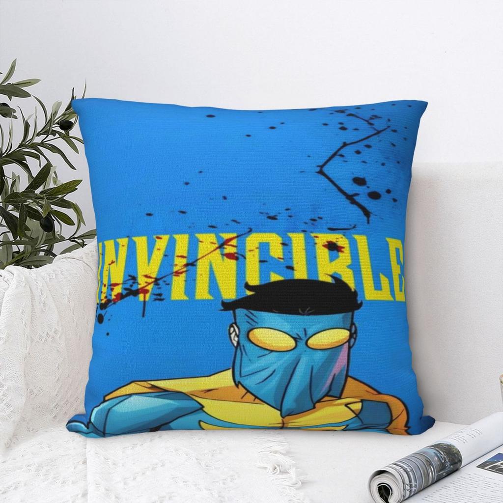 Decorazioni per la Casa Invincible Omniman Eroe Incredibile Anime Federa Accessori Copricuscino Quadrato Multi-Misura