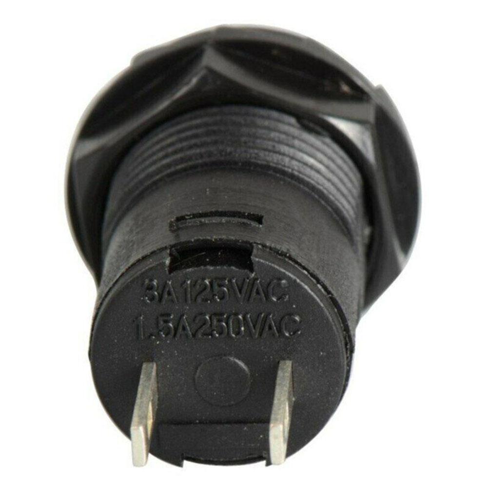 Button Switch Round SPST Self-locking Switch 12 Mm