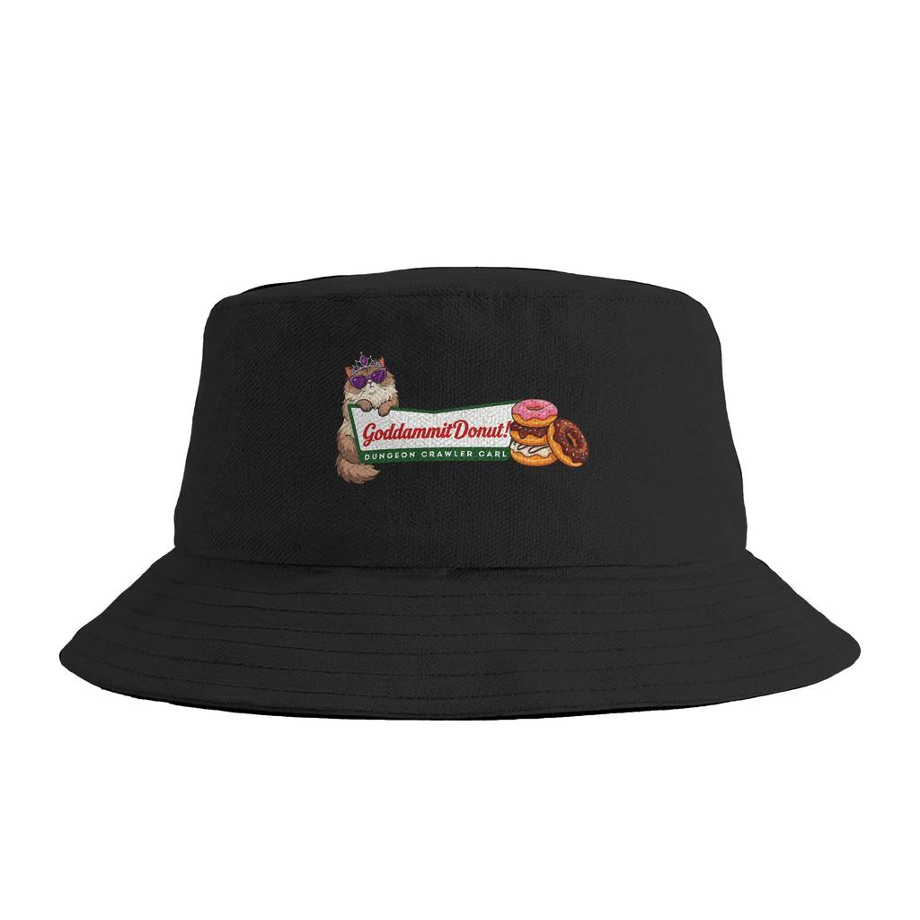 Dungeon Crawler Carl Princess Donut Cat Dungeon Crawler Bucket Hat For Unisex Fisherman Hats Classic Travel Hiking Cap Sun Hats