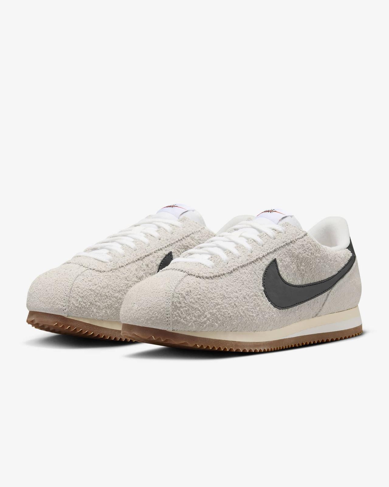 FJ2530-102 Nike Cortez Винтажная замша Саммит Уайт (Женский) 5.5W