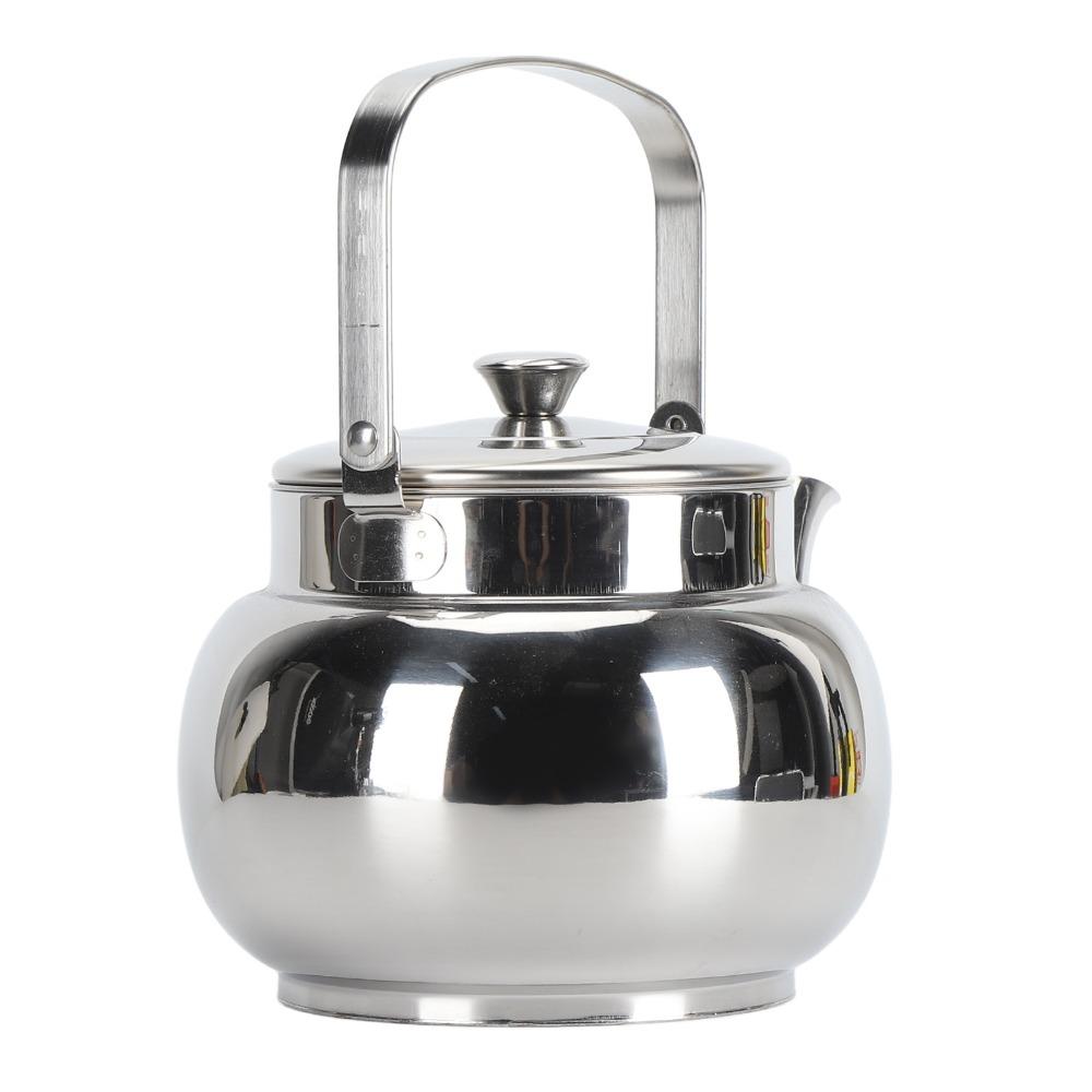 Hammered Finish Metal Tea Kettle 1L Capacity Stovetop Tea Kettle Serving Tea Pot For Tea Lovers