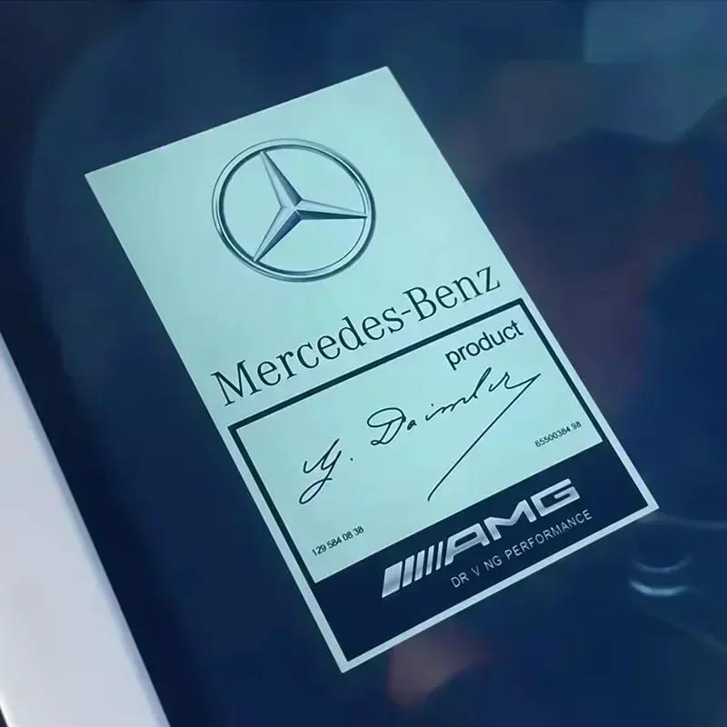Autoaufkleber für Mercedes Benz JDM Statische Aufkleber Dekorationsaufkleber Tigerkopf Laufender Schmetterling Laufend für Mercedes-Benz App