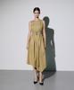 Meuameu Belt Pleated Dress