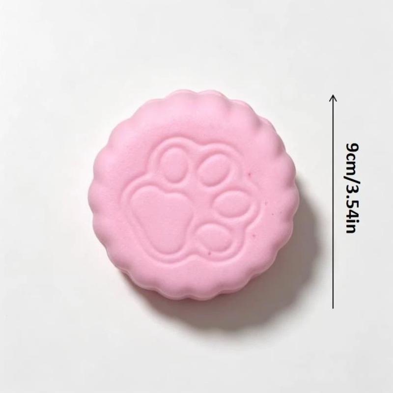Cat Paw Biscuit Stress Relief Toy 1Pcs Soft Slow Rebound Realistic Fidget Toy for Kids Classroom Reward Gift
