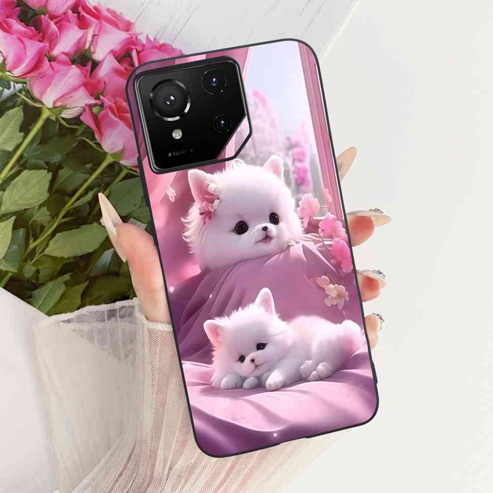 For Asus ROG Phone 9 5G Case Popular Pattern Painting Silicone TPU Black Cover For Asus ROG Phone 9Pro 9 PRO 5G Phone Cases Capa