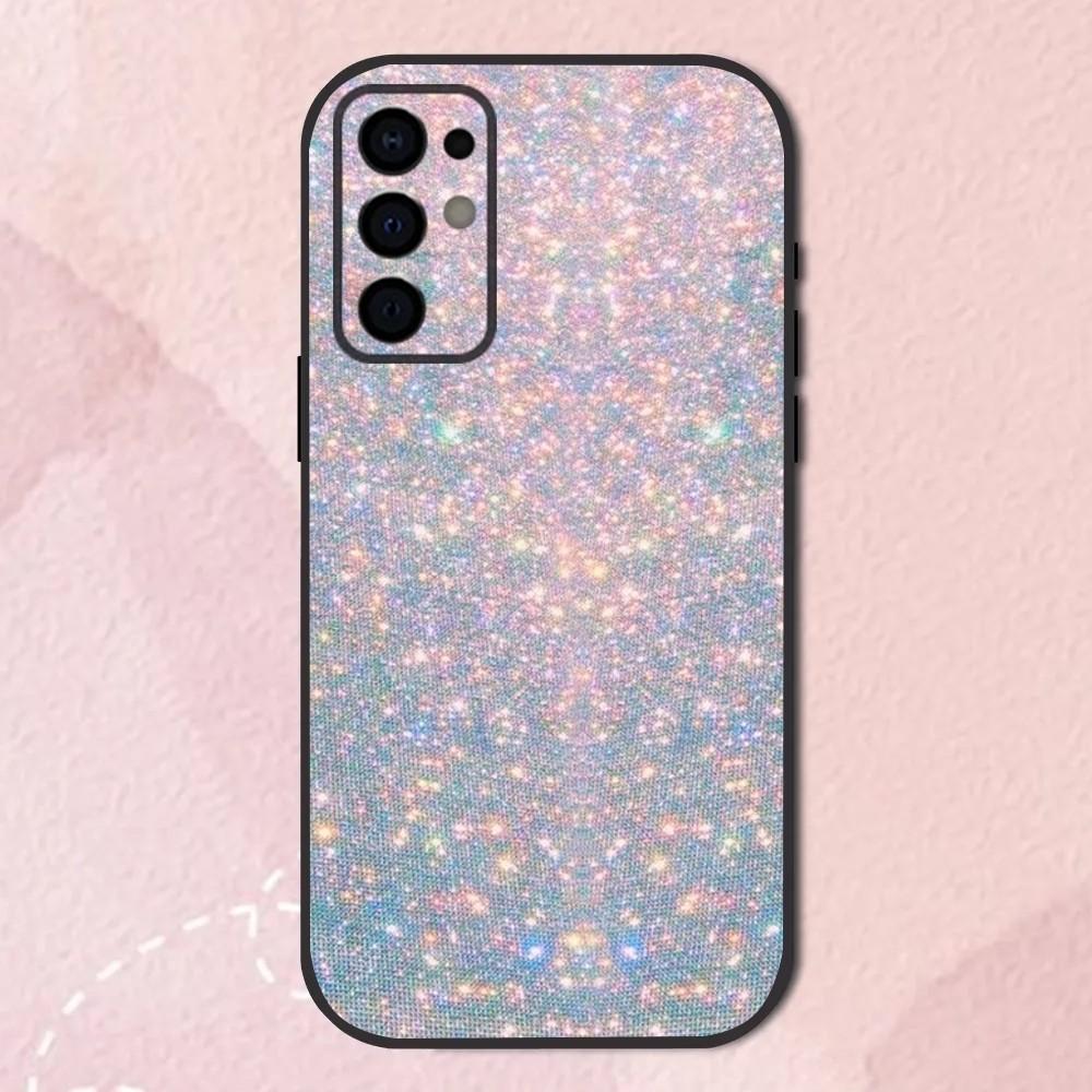 Pink Glitter Cool Phone Case For Samsung S24,S21,S22,S23,S30,Ultra,S20,Plus,Fe,Lite,Note,10,9,5G Black Soft Shell