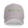 Duolingo Baseball Cap Accessories Vintage  Trucker Hat For Unisex Casual Headewear  Adjustable