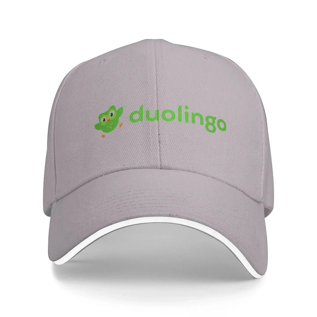 Duolingo Baseball Cap Accessories Vintage  Trucker Hat For Unisex Casual Headewear  Adjustable